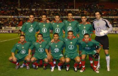 L'équipe marocain.